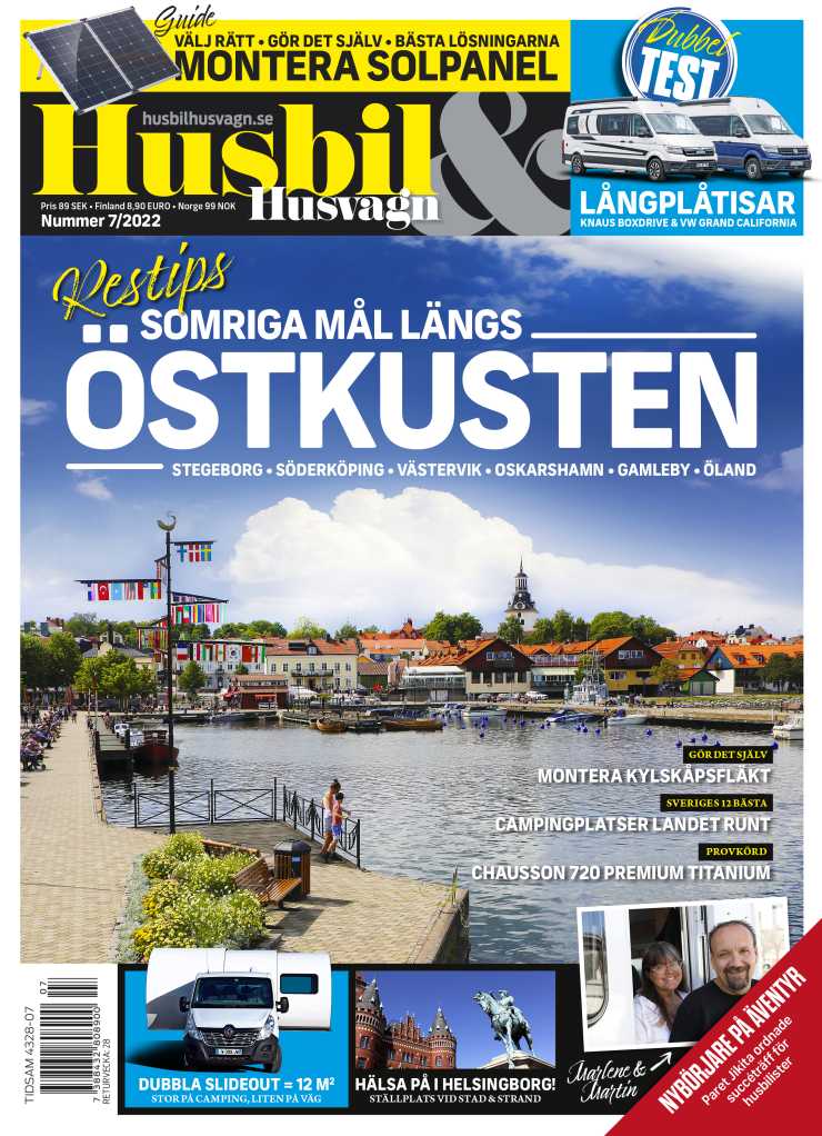 Husbil &amp; Husvagn, omslag Östkusten